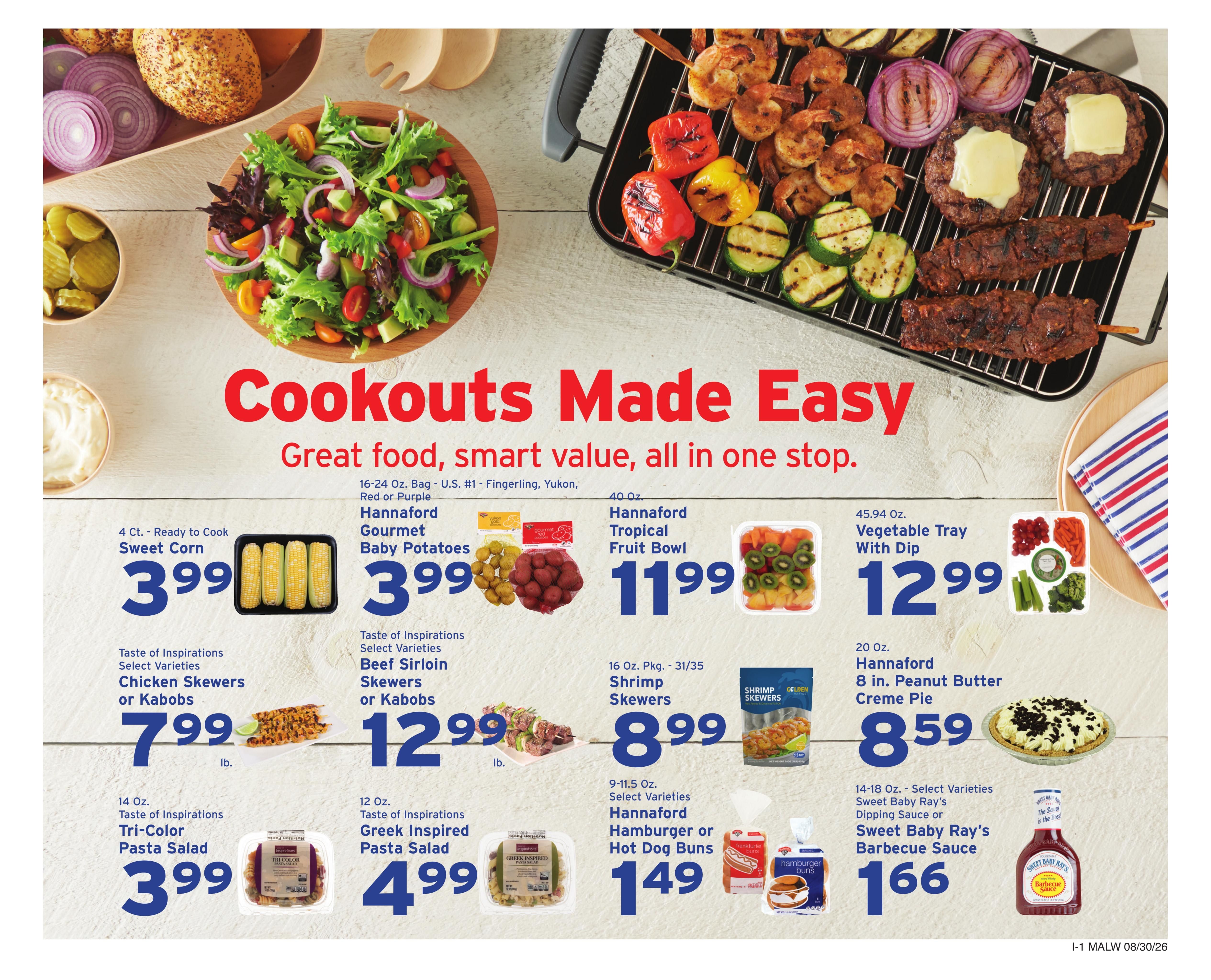 Hannaford (Cambridge–Watertown Area, MA) Week 36 Weekly Ad August 30 - September 5, 2026