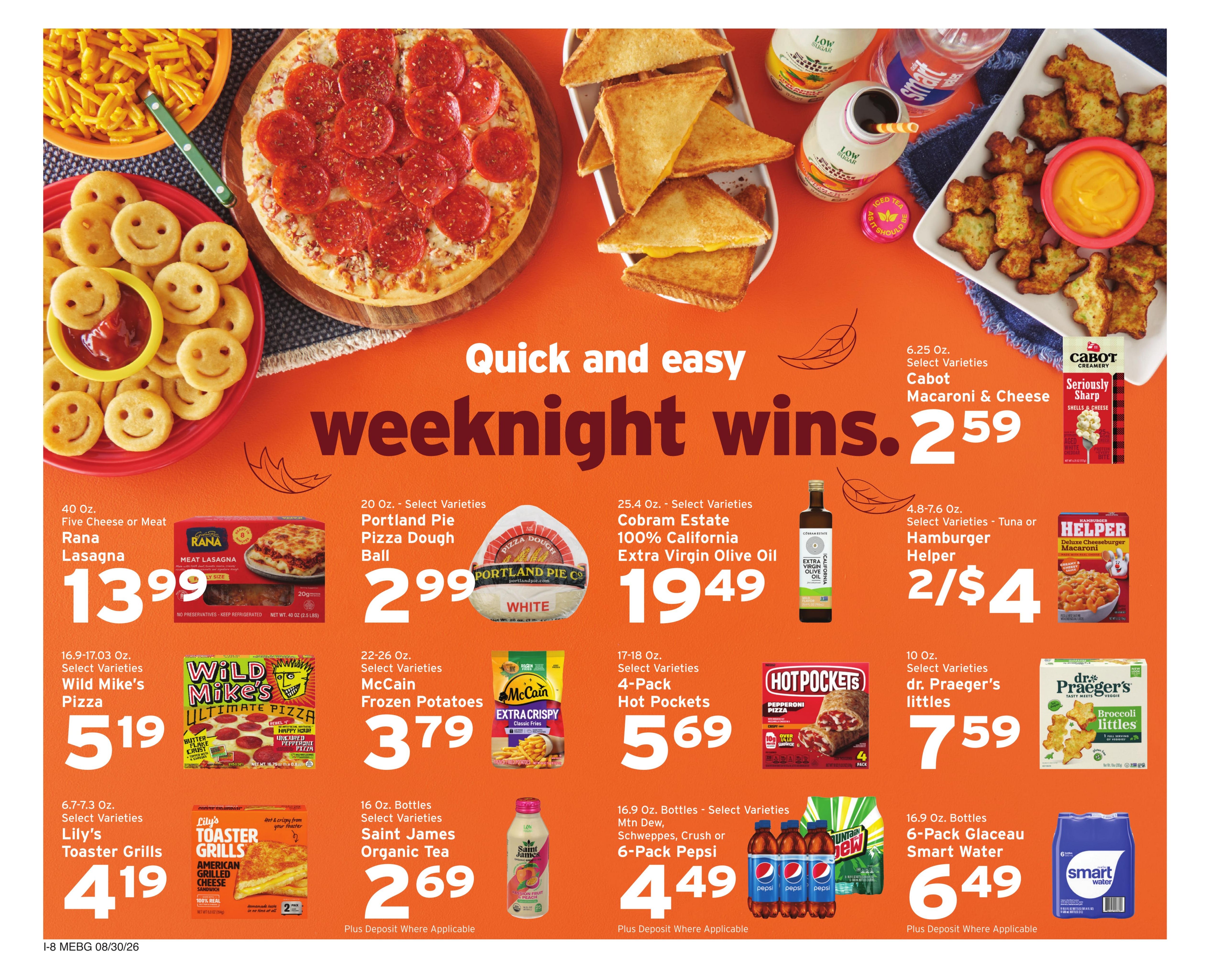 Hannaford (Augusta Area, ME) Week 36 Weekly Ad August 30 - September 5, 2026