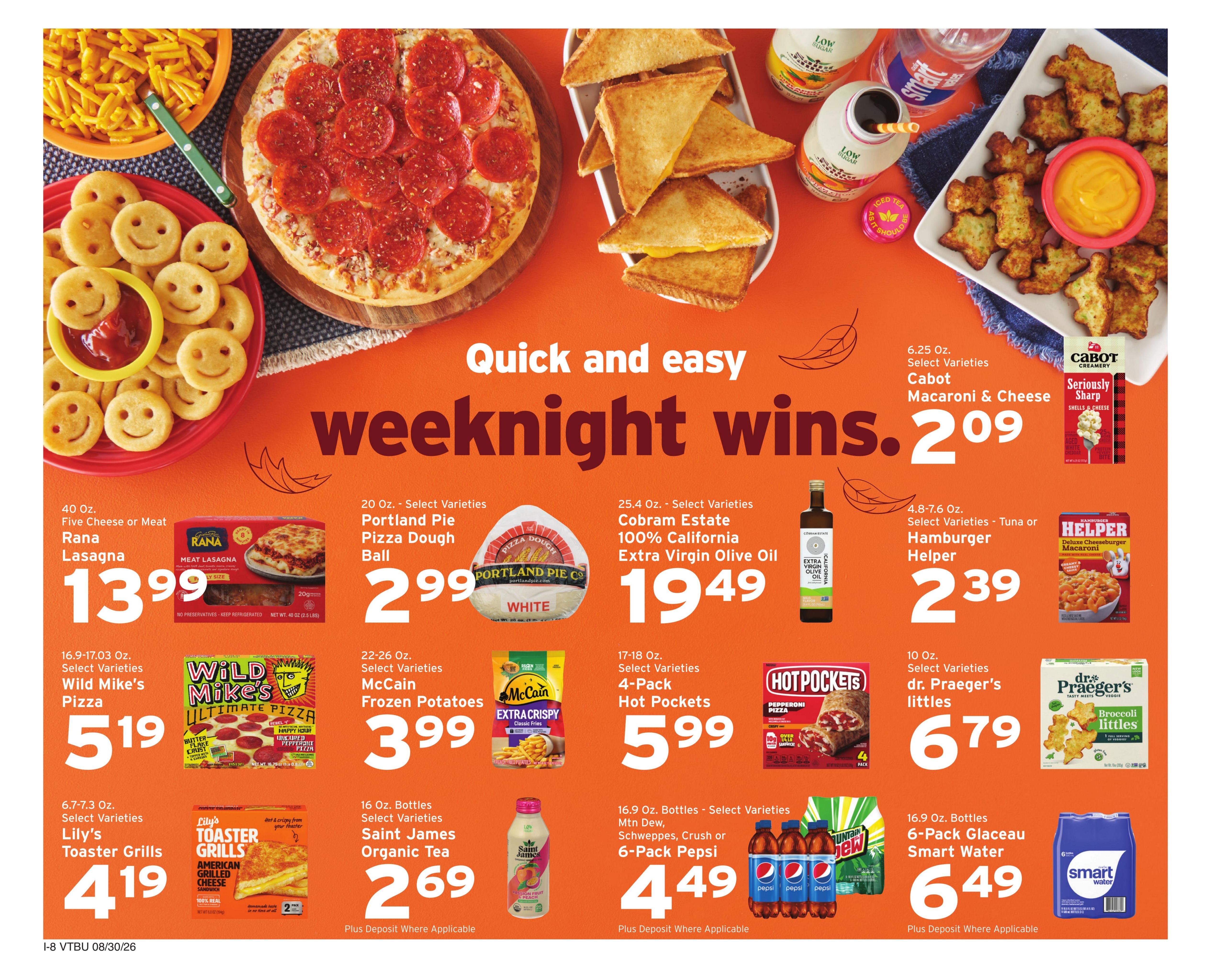 Hannaford (East Montpelier Area, VT) Week 36 Weekly Ad August 30 - September 5, 2026