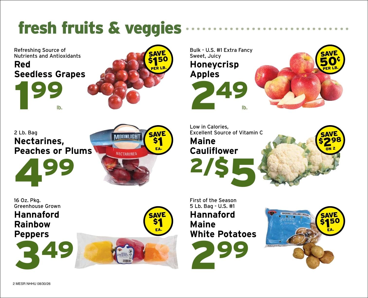 Hunter's Shop 'n Save Weekly Ad August 30 - September 5, 2026