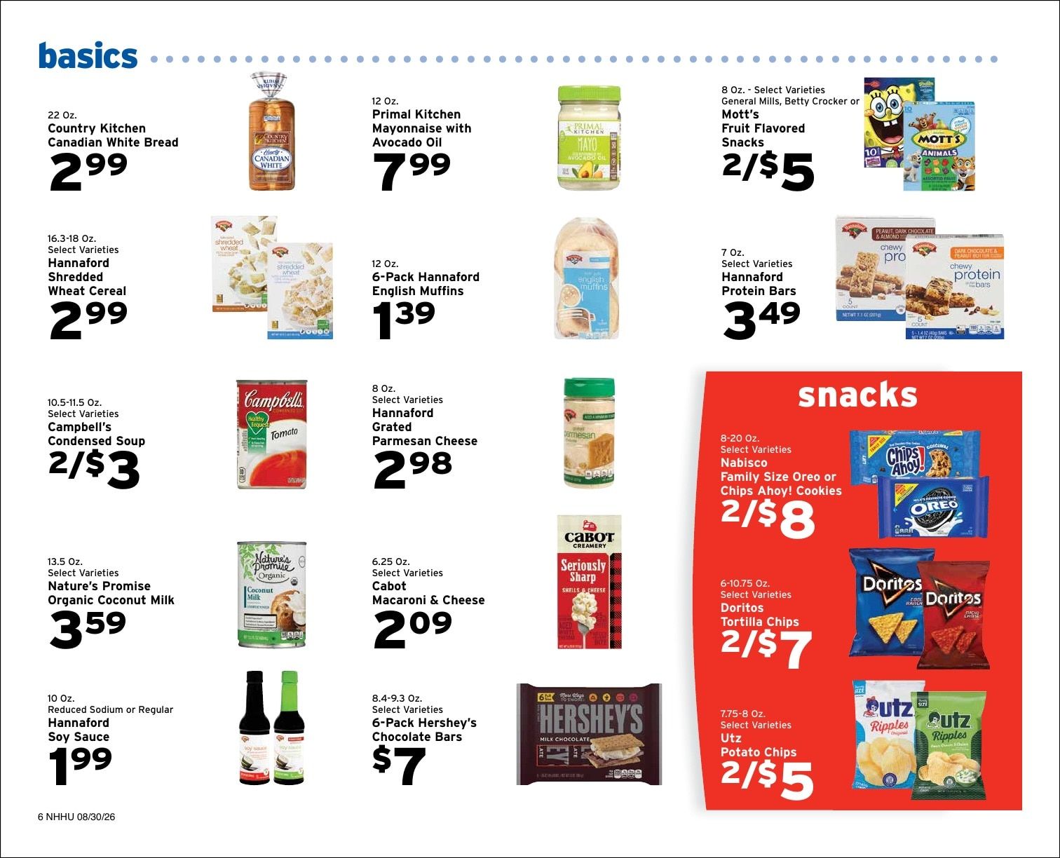 Hunter's Shop 'n Save Weekly Ad August 30 - September 5, 2026