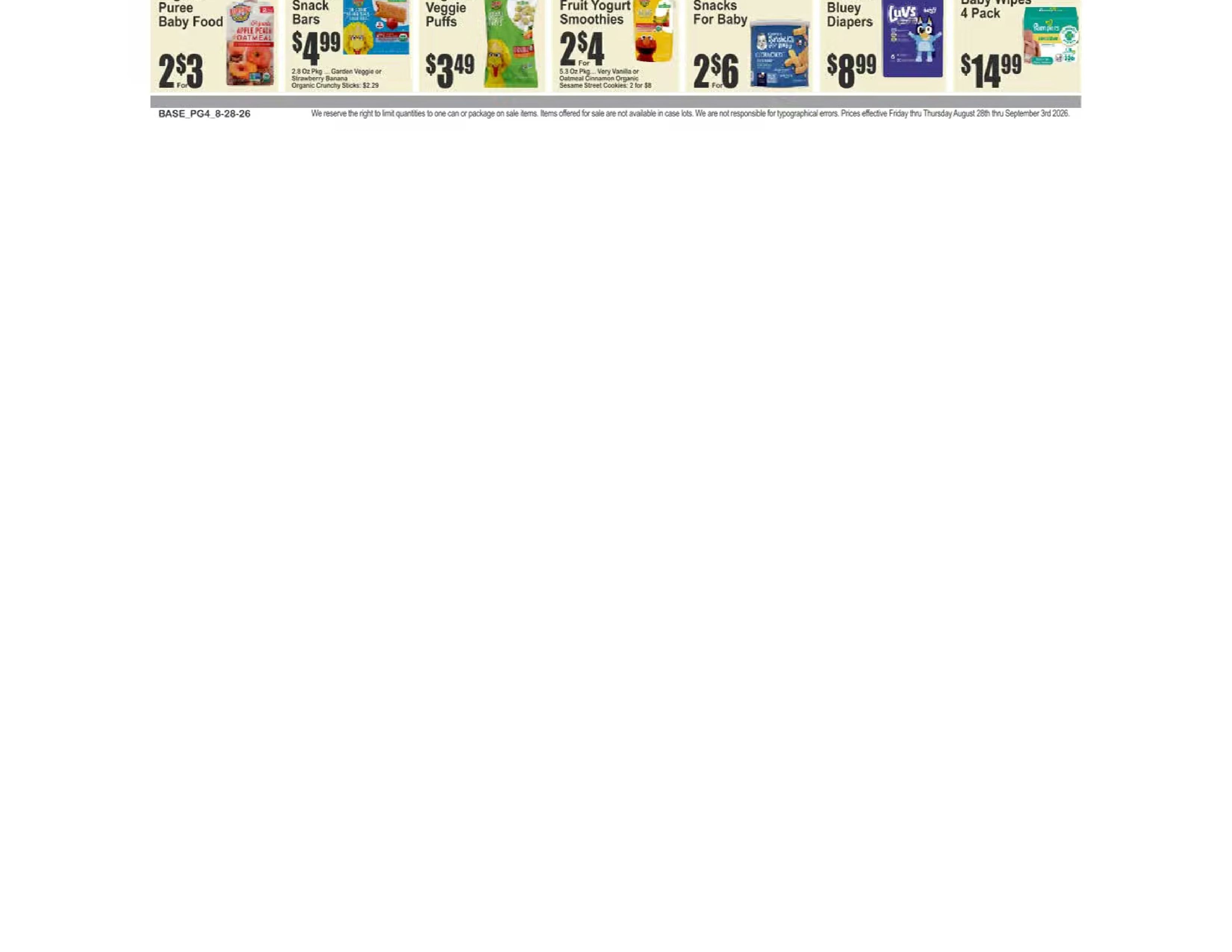 Almonte's Food Dynasty (1525 86th Street, Brooklyn, NY) Weekly Ad August 28 - September 3, 2026