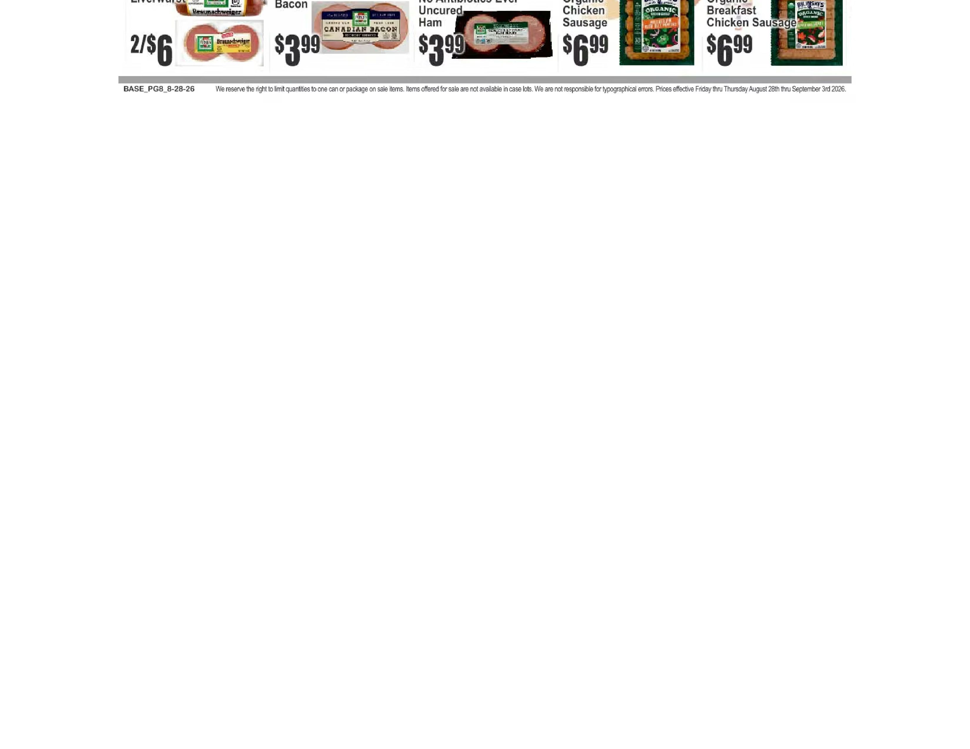 Almonte's Food Dynasty (1525 86th Street, Brooklyn, NY) Weekly Ad August 28 - September 3, 2026