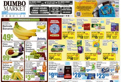 Dumbo Market Key Food Weekly Ad August 28 - September 3, 2026