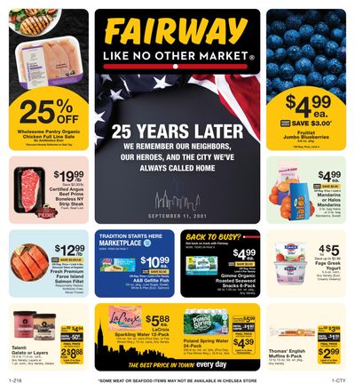 Fairway Market Weekly Ad August 28 - September 3, 2026