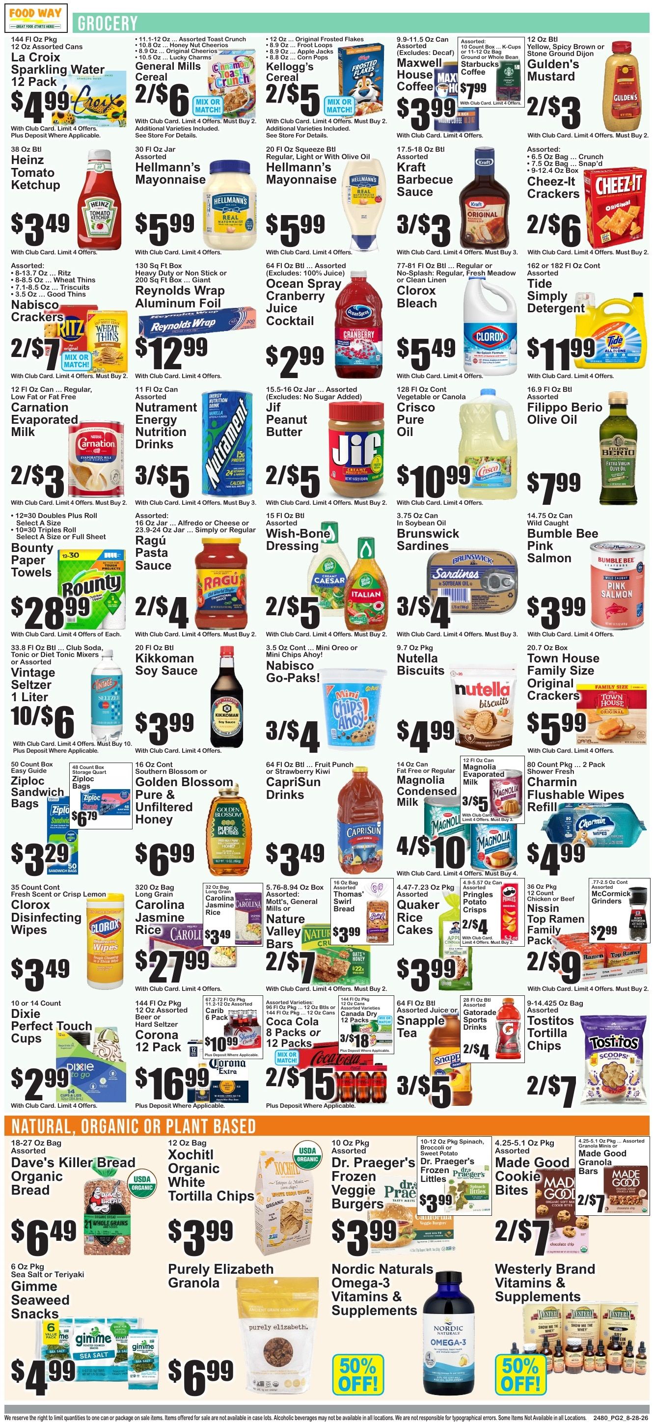 Food Way Weekly Ad August 28 - September 3, 2026