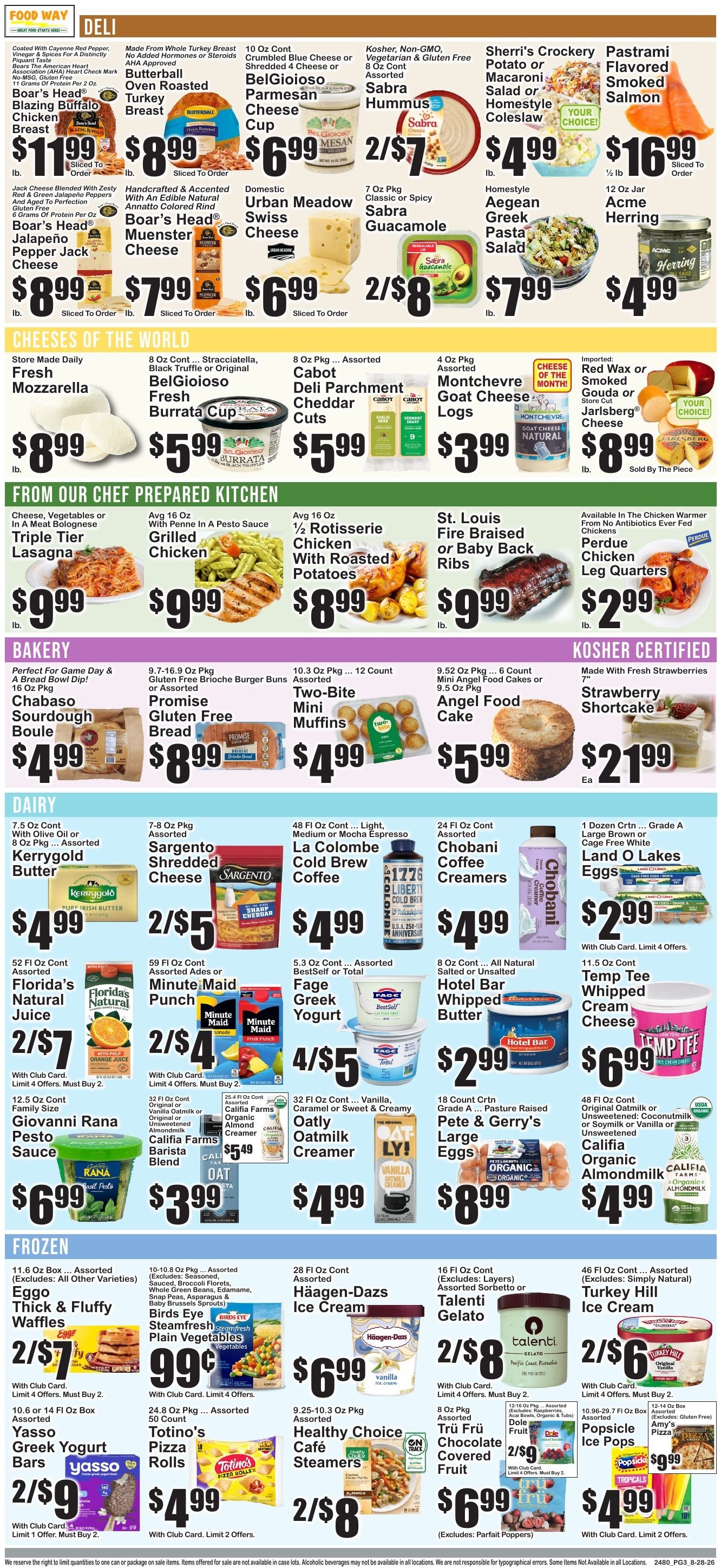 Food Way Weekly Ad August 28 - September 3, 2026