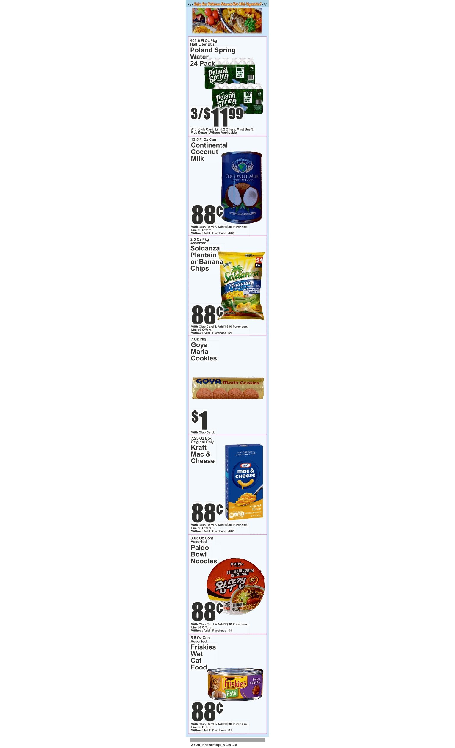 Golden Mango (2300 Randall Avenue, Bronx, NY) Key Food Weekly Ad August 28 - September 3, 2026