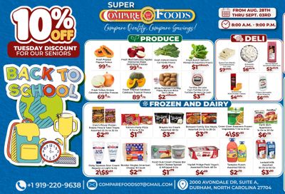 Compare Foods Weekly Ad August 28 - September 3, 2026