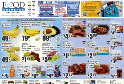 Food Universe (Hazleton, PA) Weekly Ad August 28 - September 3, 2026