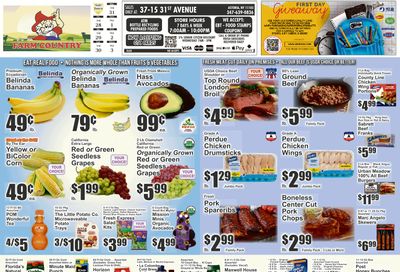 Farm Country (Astoria, NY) Key Food Weekly Ad August 28 - September 3, 2026