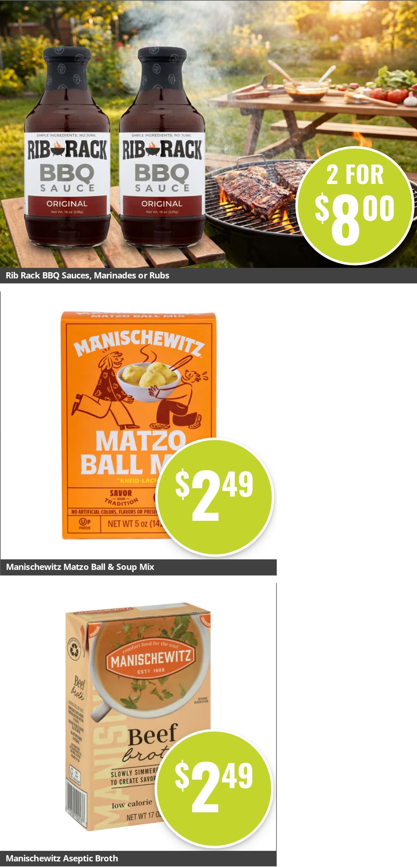 Greenway Markets Weekly Ad August 28 - September 3, 2026