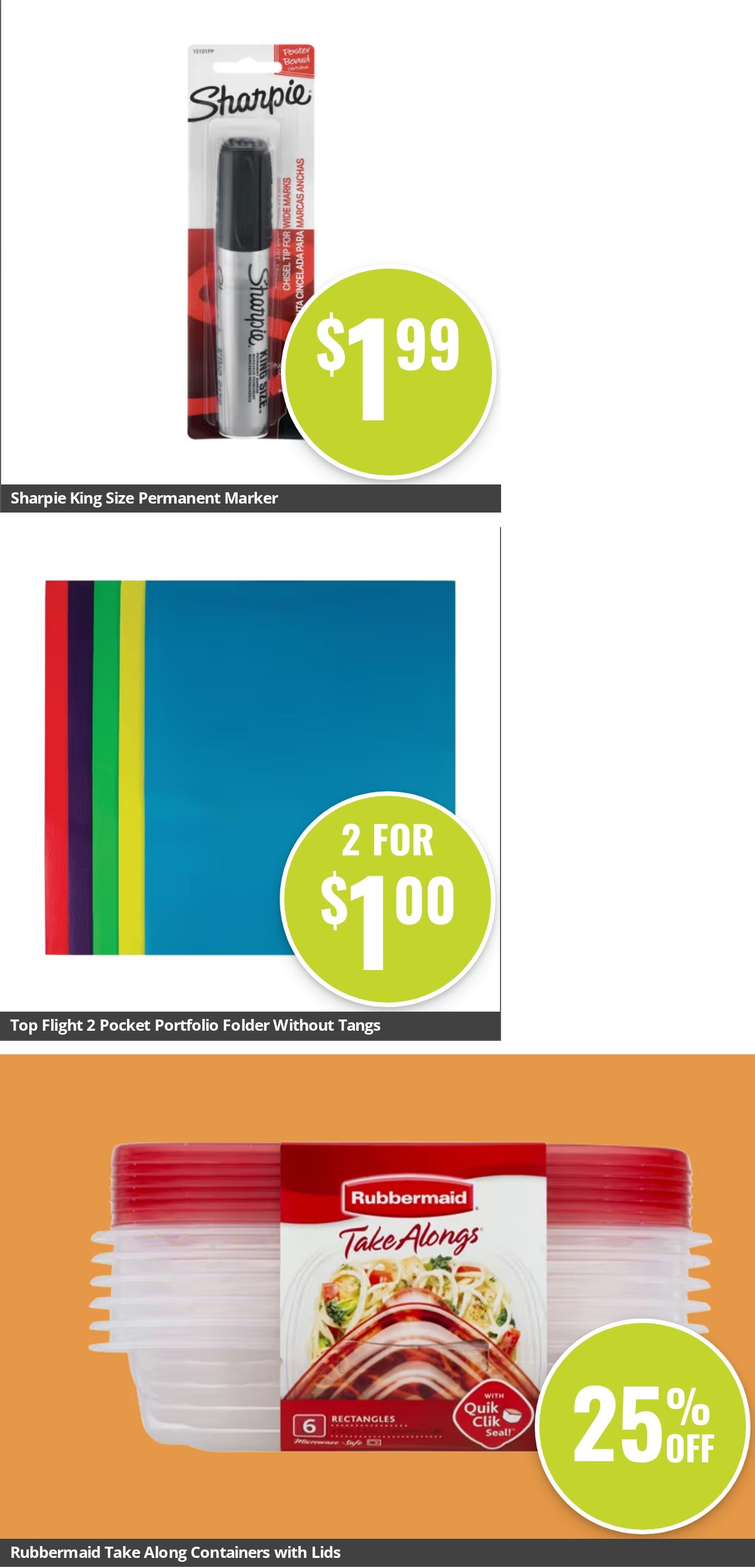 Greenway Markets Weekly Ad August 28 - September 3, 2026