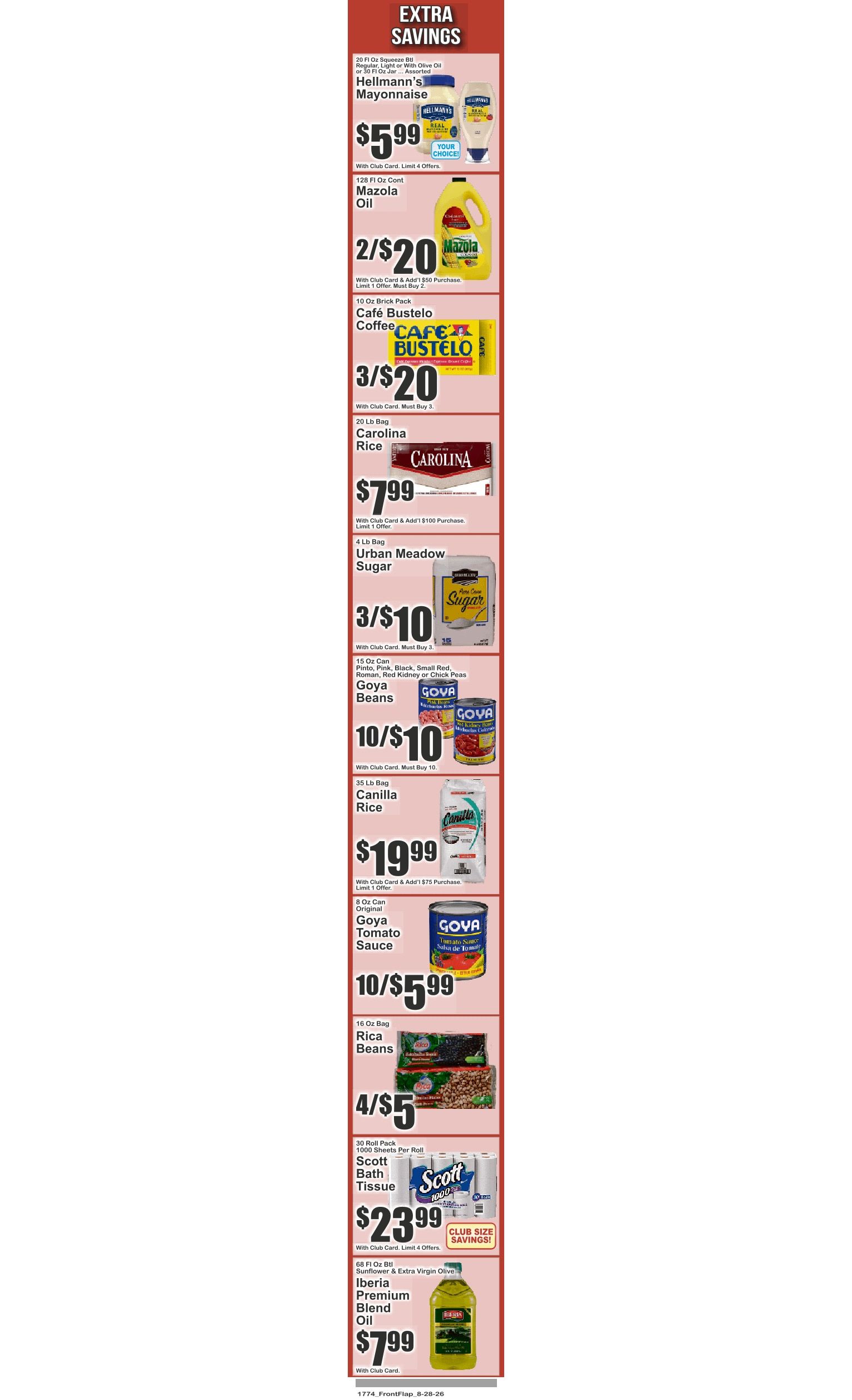 Food Dynasty (Bronx, NY) Key Food Weekly Ad August 28 - September 3, 2026