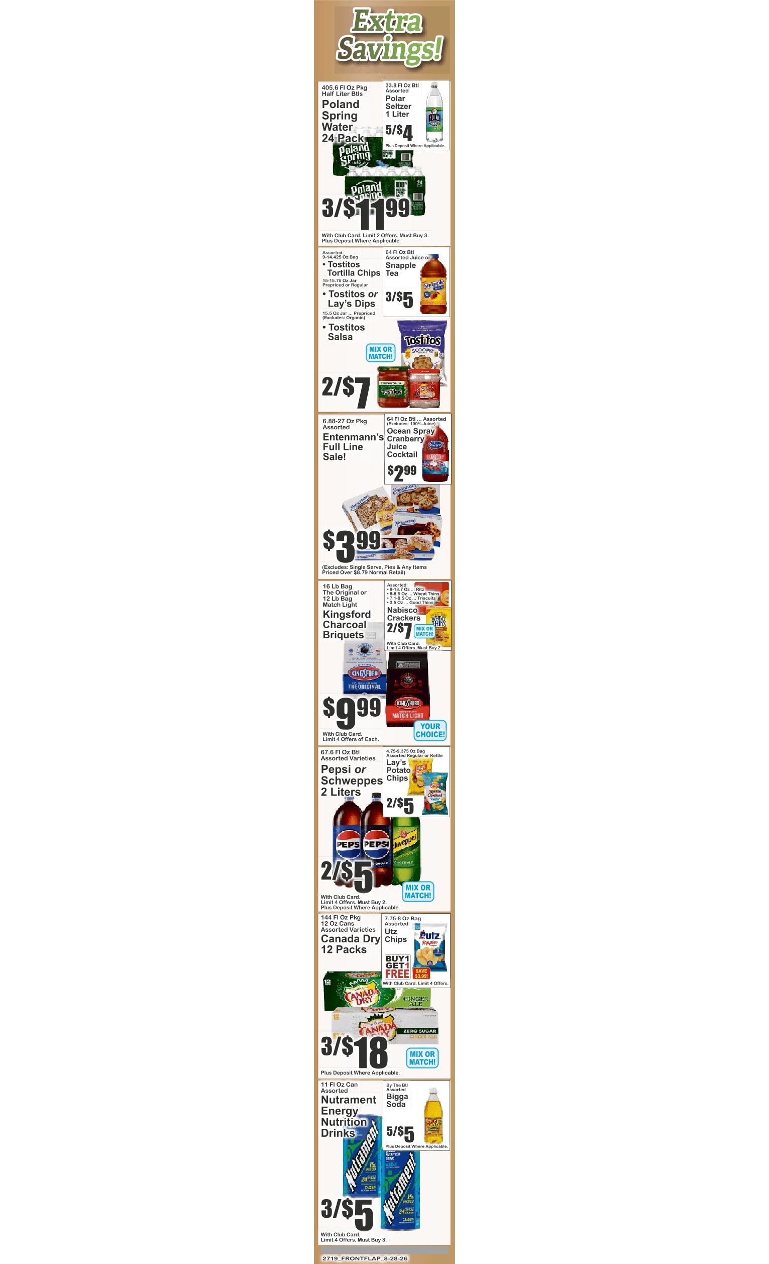 Food World Supermarket (4209 Avenue D, Brooklyn, NY) Key Food Weekly Ad August 28 - September 3, 2026