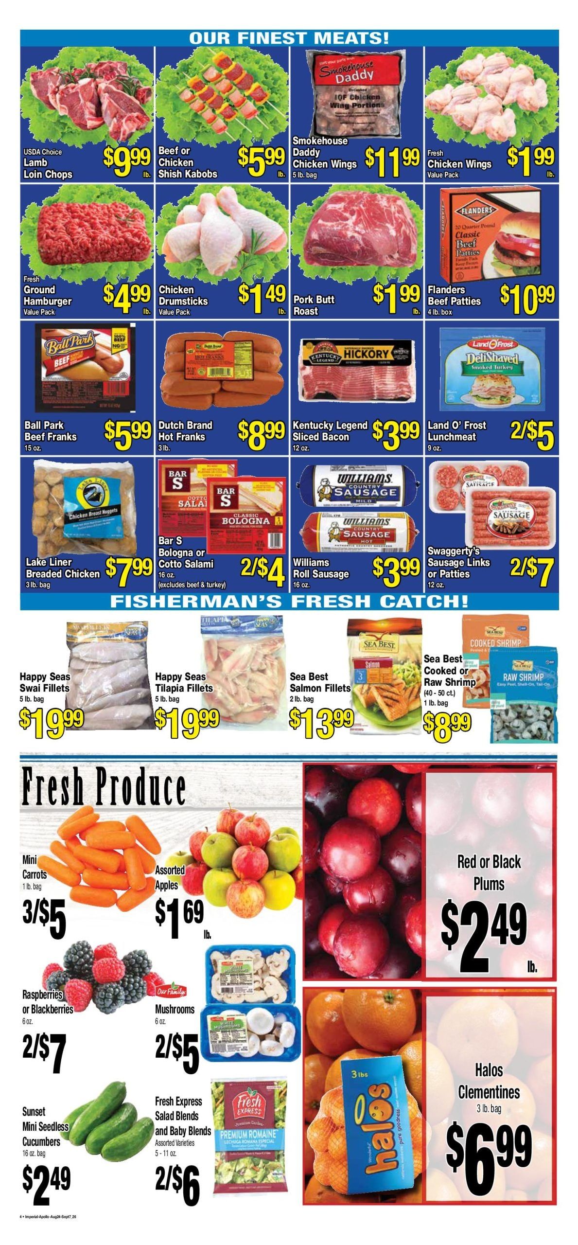 Apollo Market Place (20250 West Seven Mile Road, Detroit, MI) Weekly Ad August 24 - September 6, 2026