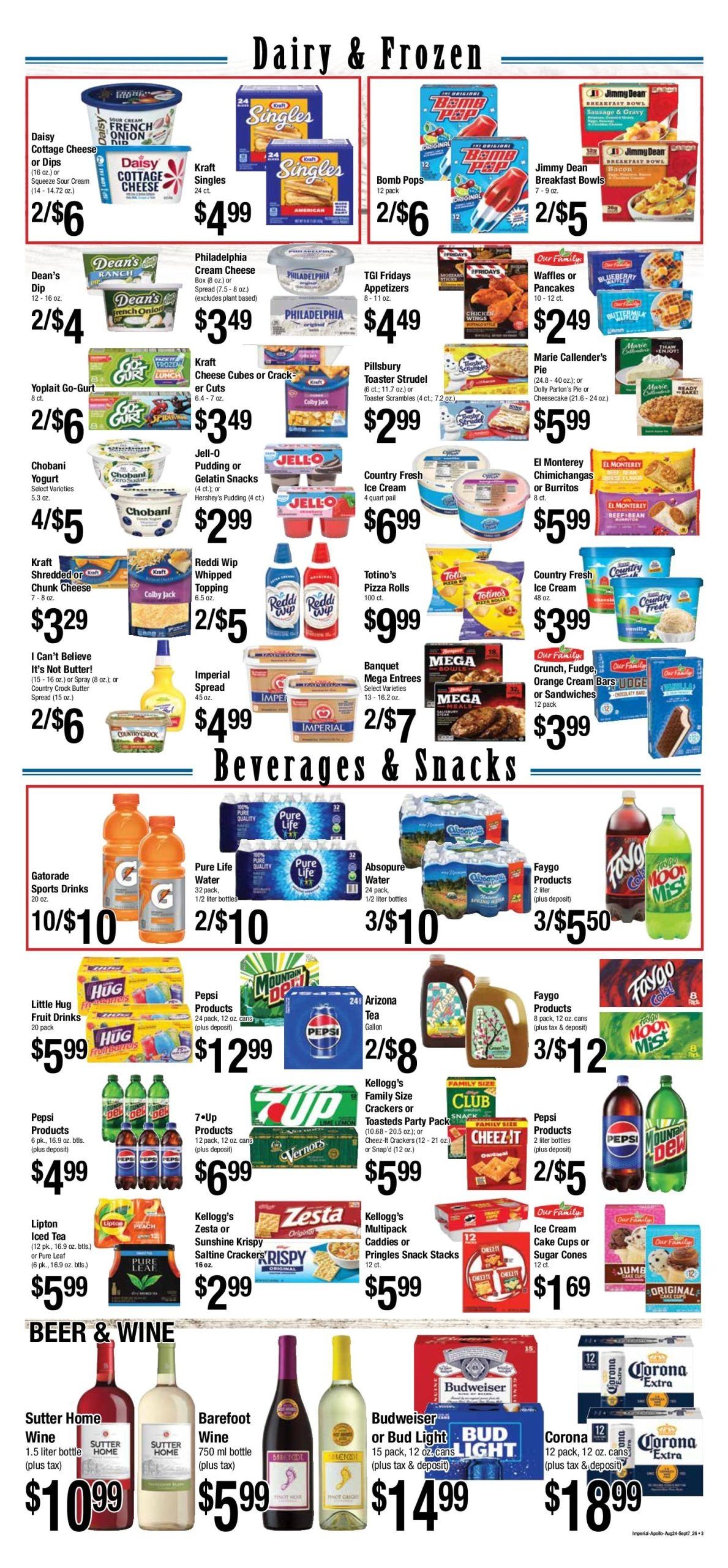 Apollo Market Place (20250 West Seven Mile Road, Detroit, MI) Weekly Ad August 24 - September 6, 2026