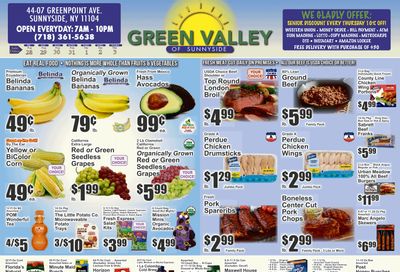 Green Valley Marketplace (44-07 Greenpoint Ave., Sunnyside, NY) Key Food Weekly Ad August 28 - September 3, 2026