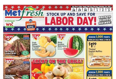 Met Foodmarkets (Brooklyn, NY) Weekly Ad August 28 - September 3, 2026