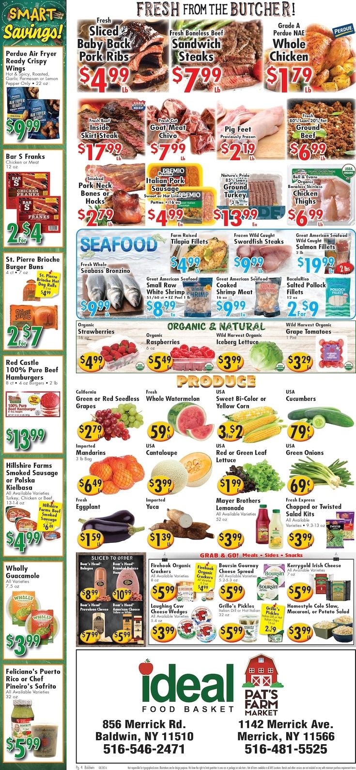 Ideal Food Basket (Baldwin, NY) Weekly Ad August 28 - September 3, 2026