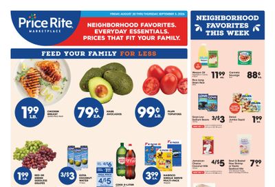 Price Rite (1720 South 4th Street, Allentown, PA) Weekly Ad August 28 - September 3, 2026