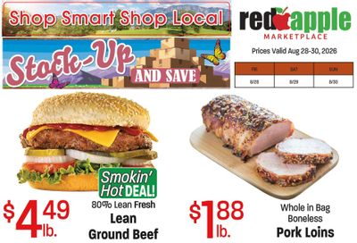 Red Apple Marketplace (555 SW 4th Ave, Ontario, OR) Weekly Ad August 27 - 31, 2026