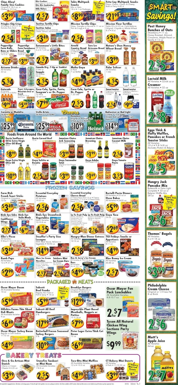 Ideal Food Basket (Lebanon, PA) Weekly Ad August 28 - September 3, 2026