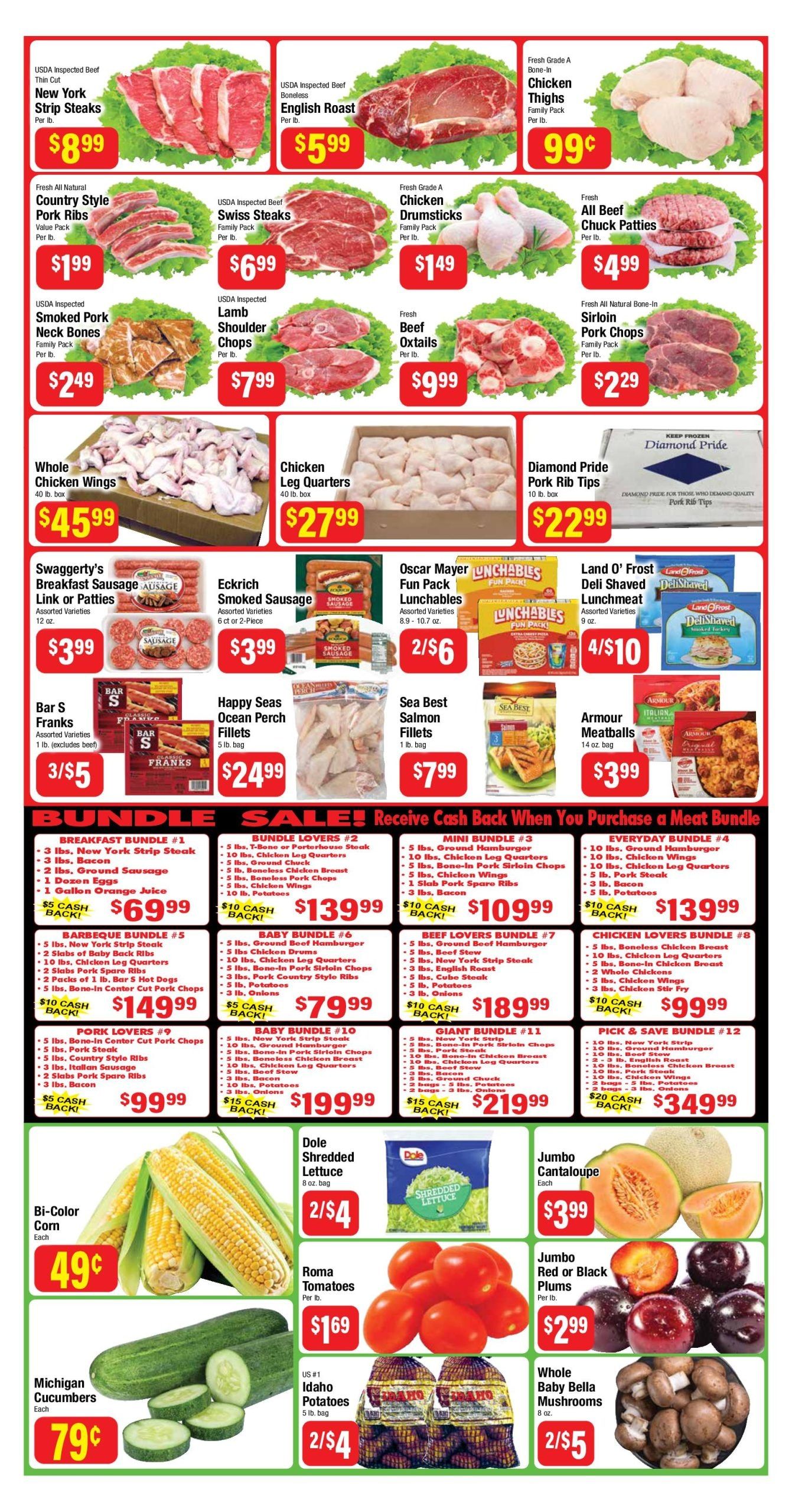 Pick & Save Supermarket (7404 East Seven Mile Road, Detroit, MI) Weekly Ad August 17 - 30, 2026