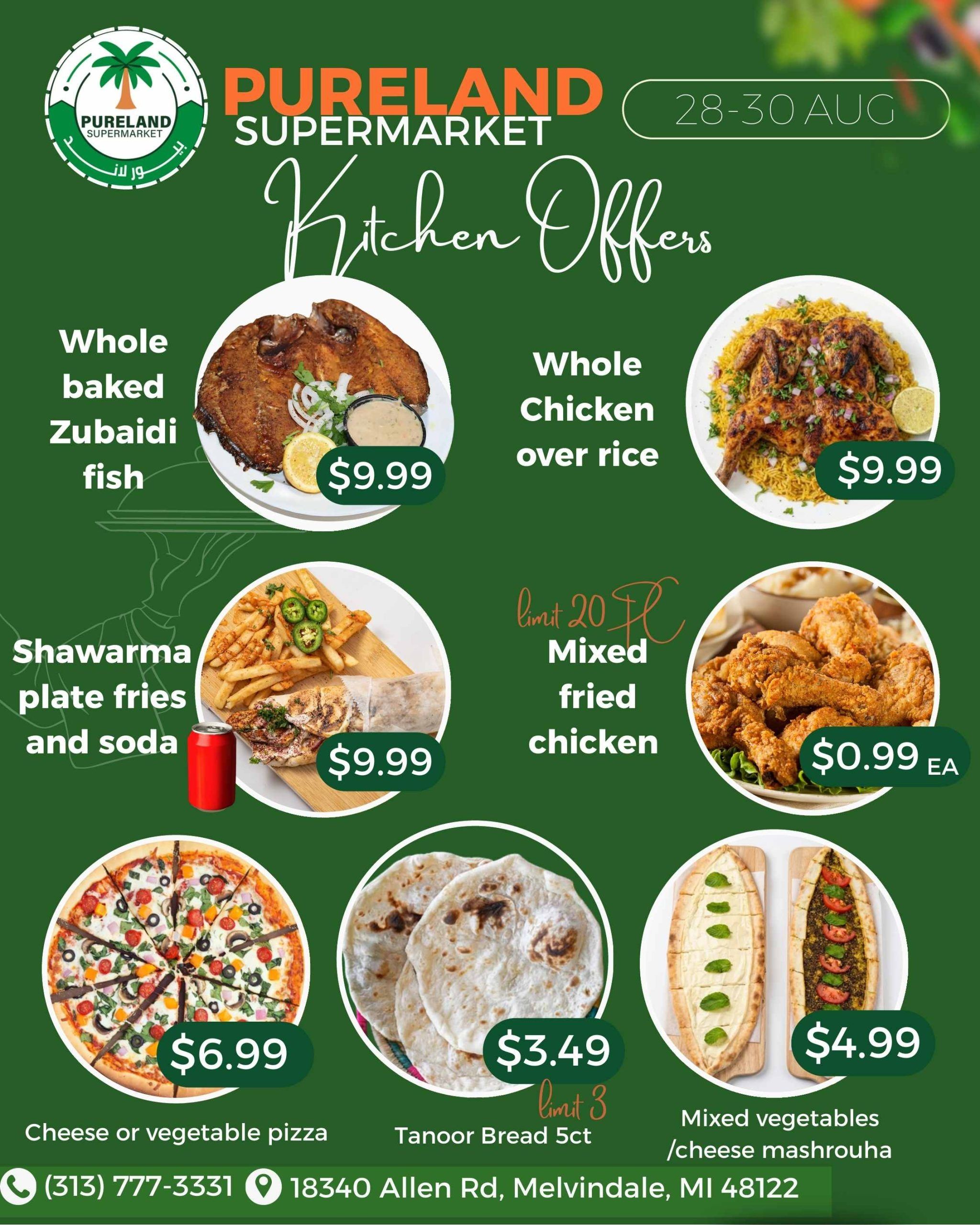 Pureland Supermarket Weekly Ad August 28 - September 3, 2026