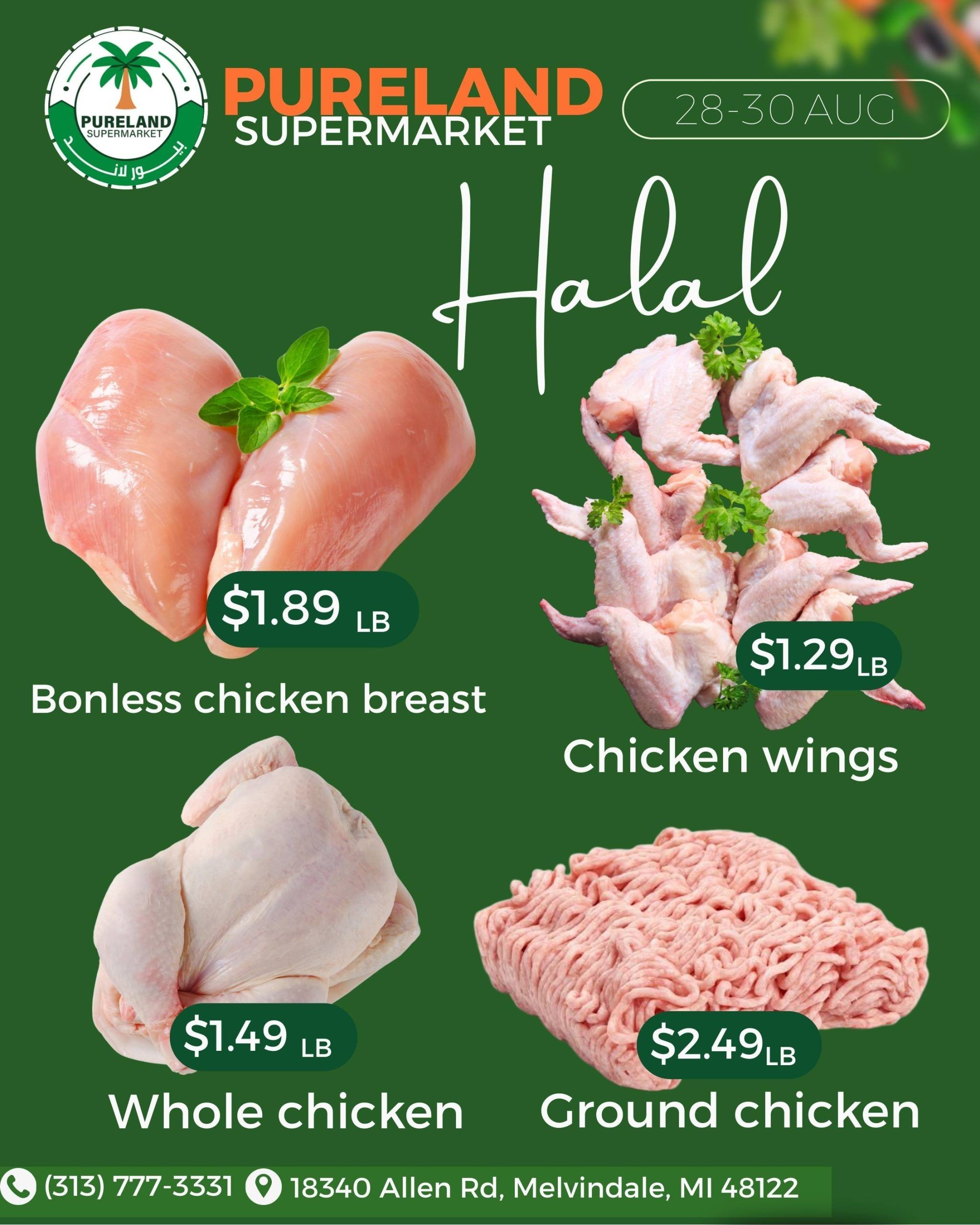 Pureland Supermarket Weekly Ad August 28 - September 3, 2026