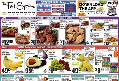 The Food Emporium (460 County Road 520, Marlboro, NJ) Food Emporium Weekly Ad August 28 - September 3, 2026