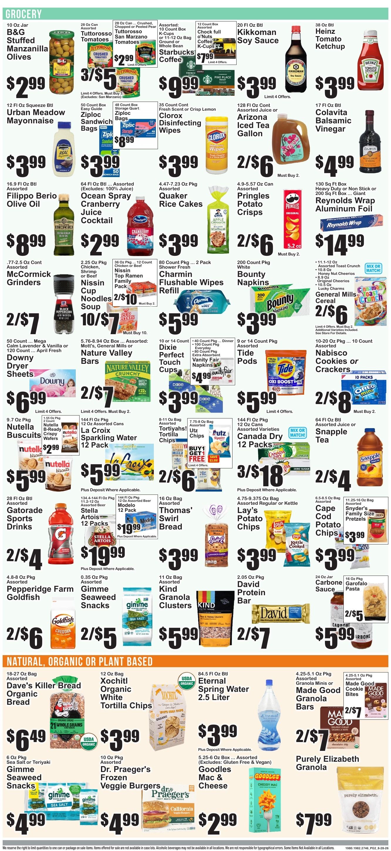 The Food Emporium Weekly Ad August 28 - September 3, 2026