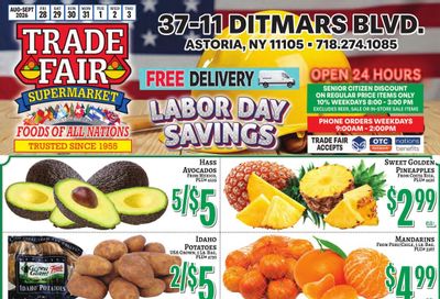 Trade Fair Supermarket (Bronx Area, NY) Weekly Ad August 28 - September 3, 2026