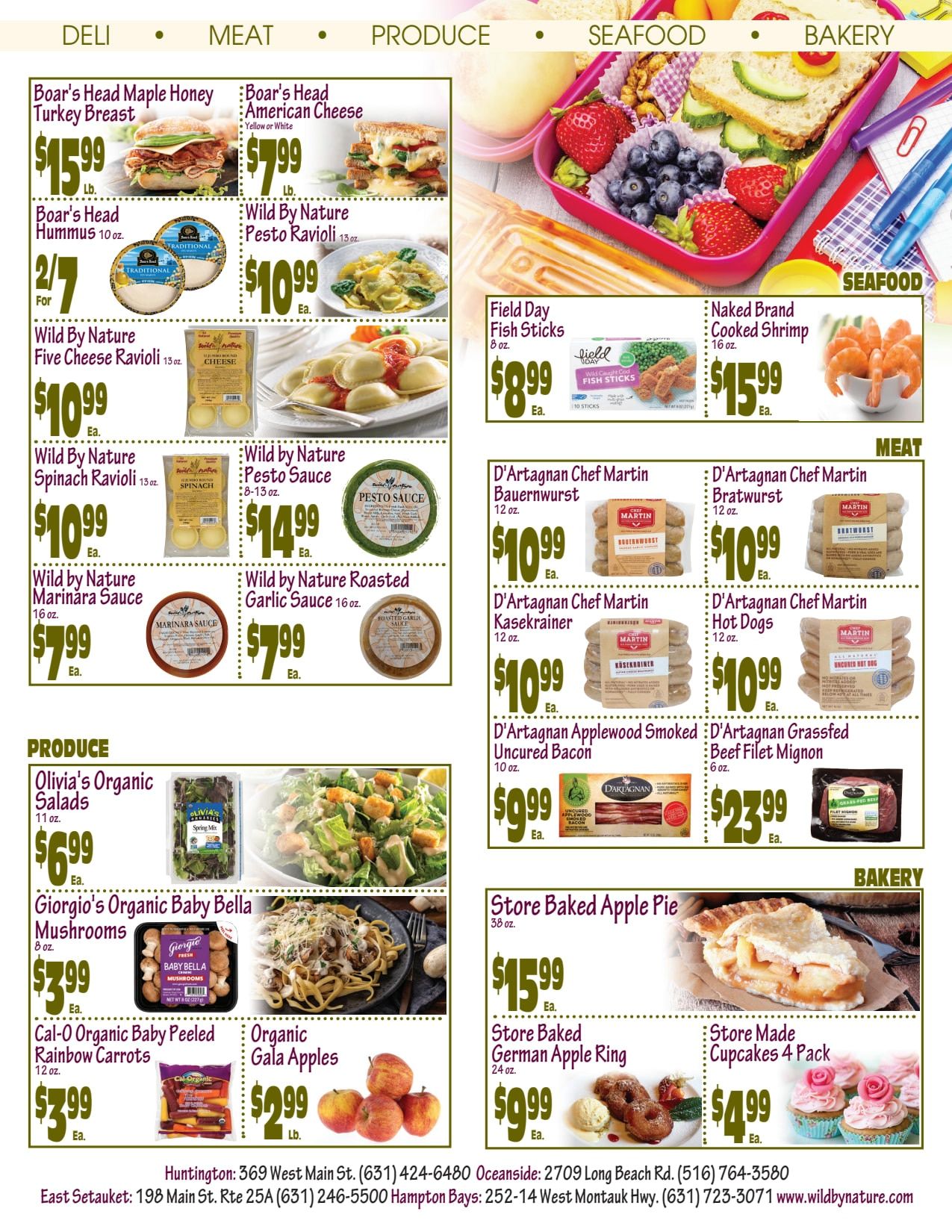 Wild by Nature Monthly Savings Weekly Ad August 28 - September 24, 2026