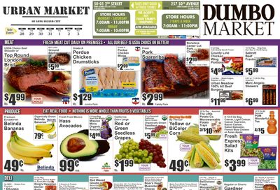 Urban Market (Long Island City, NY) Key Food Weekly Ad August 28 - September 3, 2026