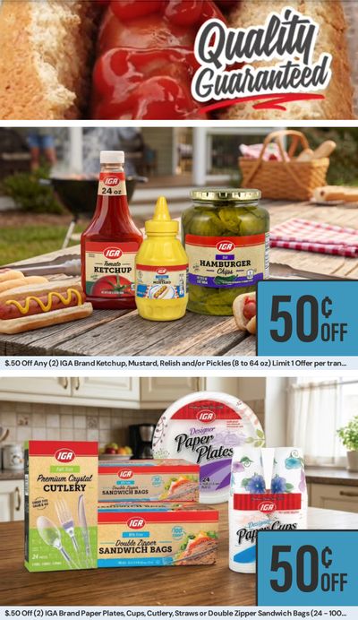 Williston IGA Weekly Ad August 24 - September 6, 2026