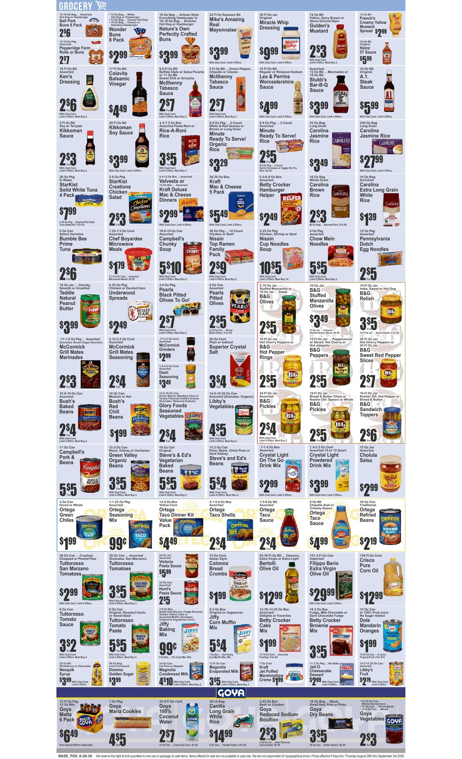 Windsor Farms Market (132 Wyckoff Avenue, Brooklyn, NY) Key Food Weekly Ad August 28 - September 3, 2026