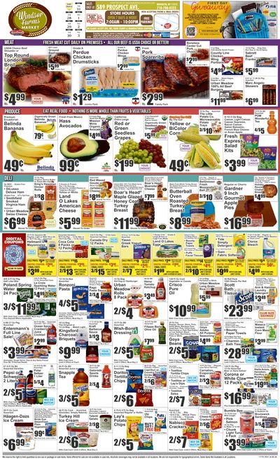Windsor Farms Market (589 Prospect Ave., Brooklyn, NY) Key Food Weekly Ad August 28 - September 3, 2026