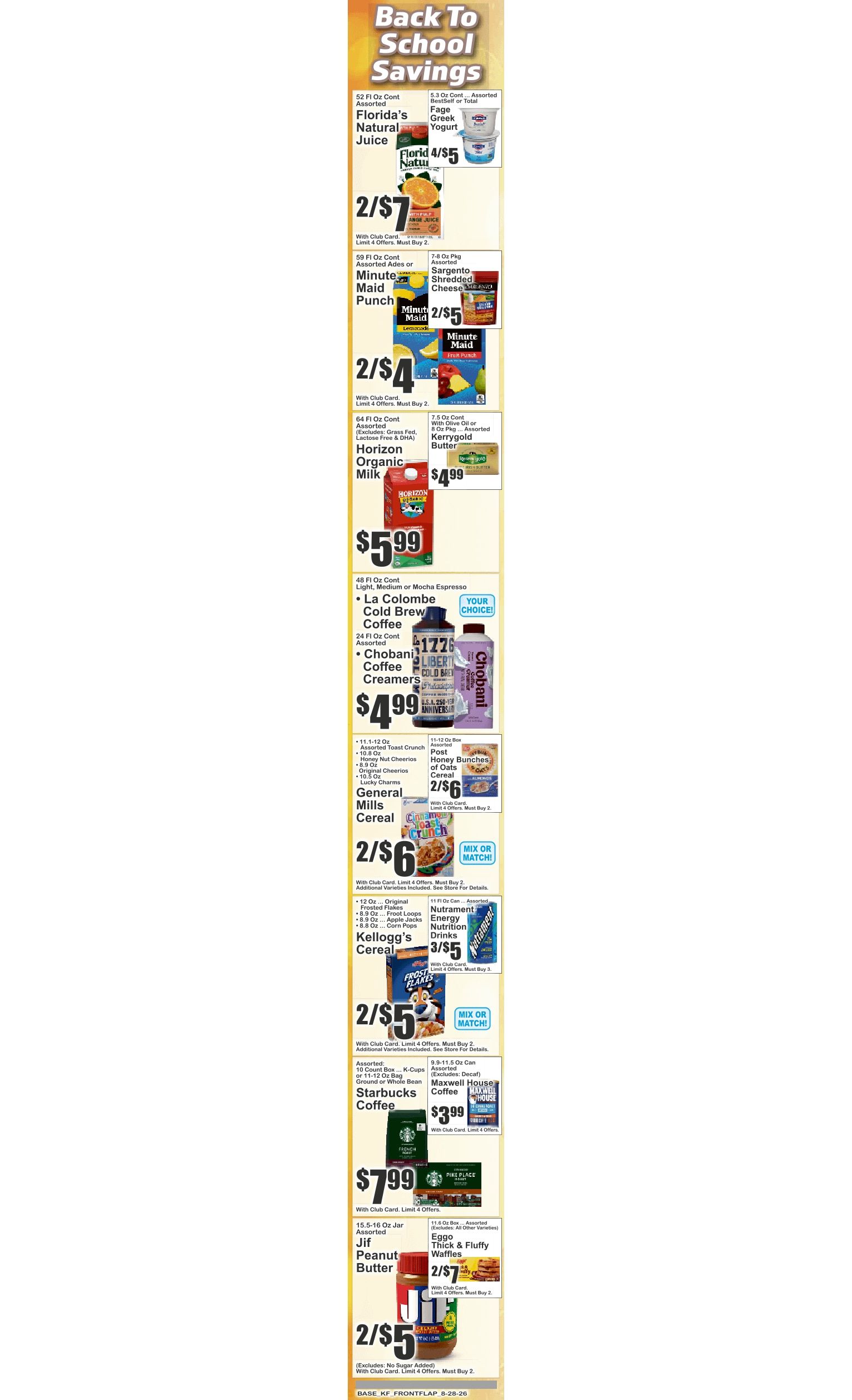 Windsor Farms Market (589 Prospect Ave., Brooklyn, NY) Key Food Weekly Ad August 28 - September 3, 2026
