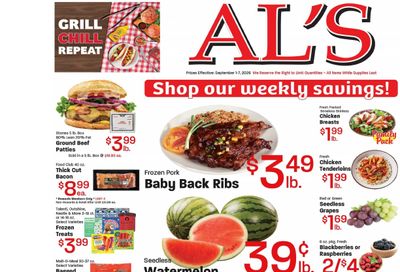 Al's Foodtown Weekly Ad September 1 - 7, 2026