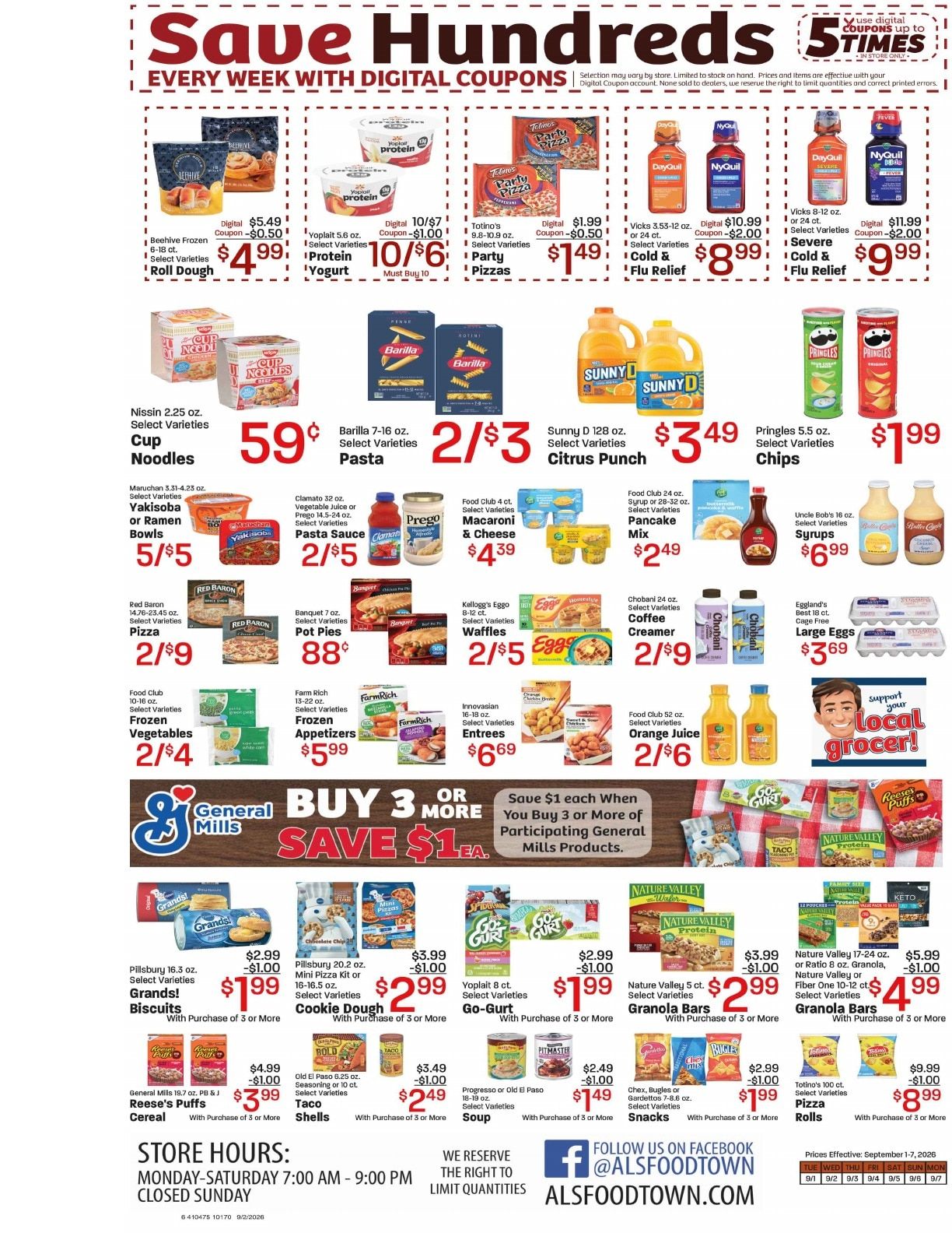 Al's Foodtown Weekly Ad September 1 - 7, 2026
