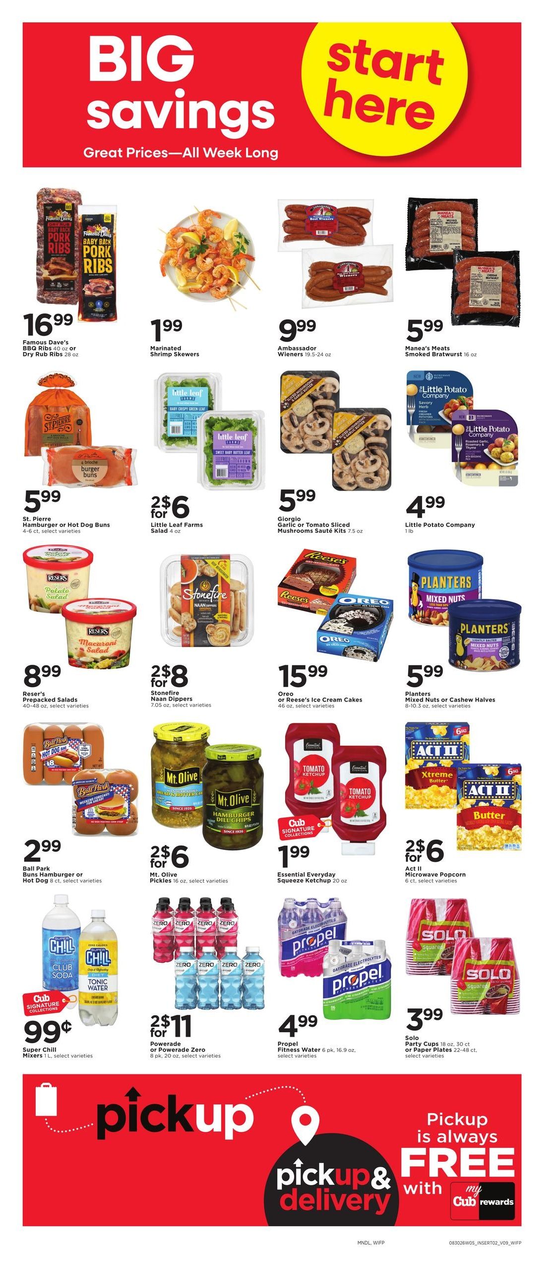 Cub Foods Weekly Savings Weekly Ad August 30 - September 5, 2026