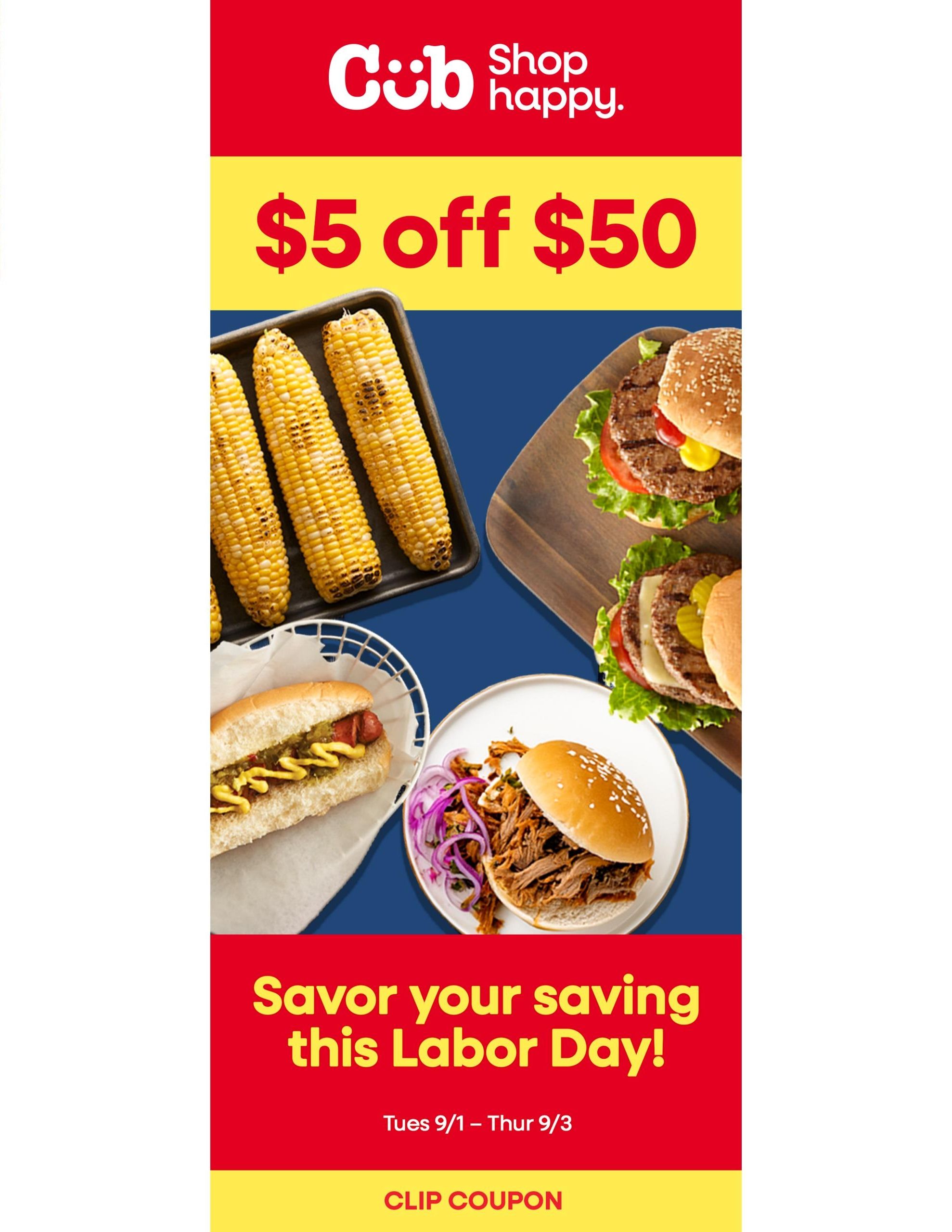 Cub Foods (Saint Paul–Minneapolis Area, MN–WI) Weekly Savings Weekly Ad August 30 - September 5, 2026