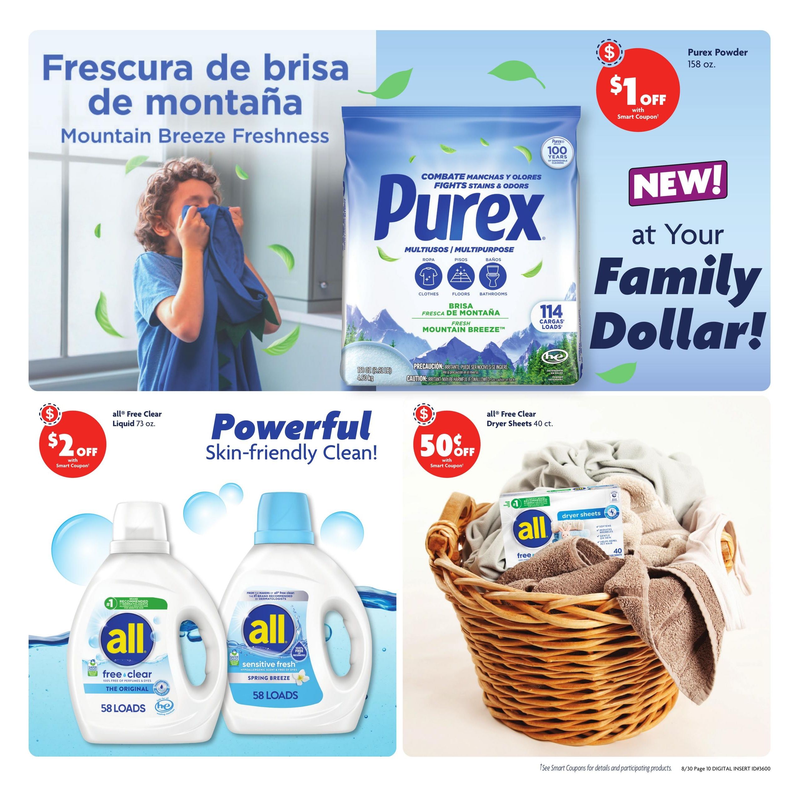 Family Dollar (MI) Weekly Ad August 30 - September 7, 2026
