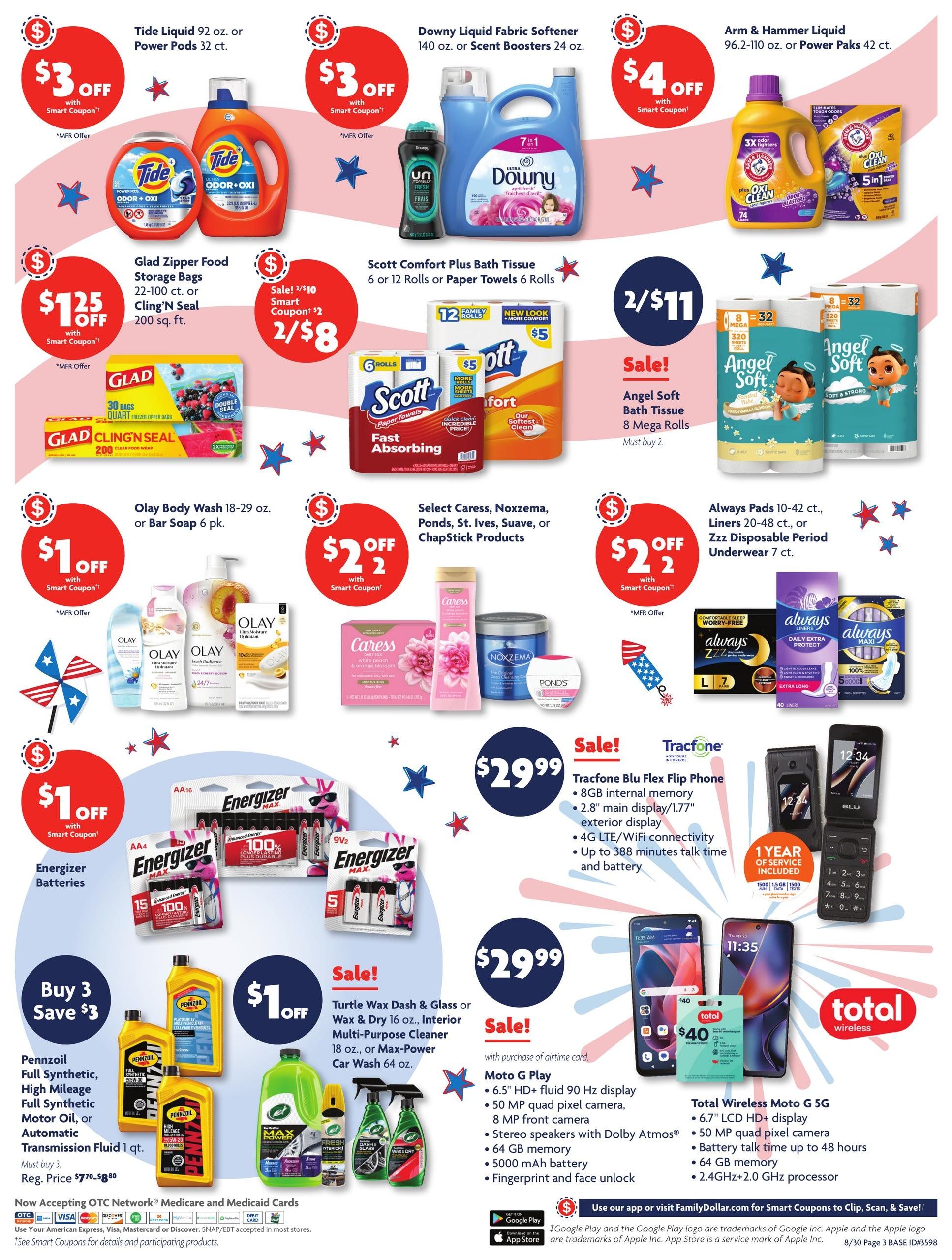Family Dollar (NC, VA) Weekly Ad August 30 - September 7, 2026
