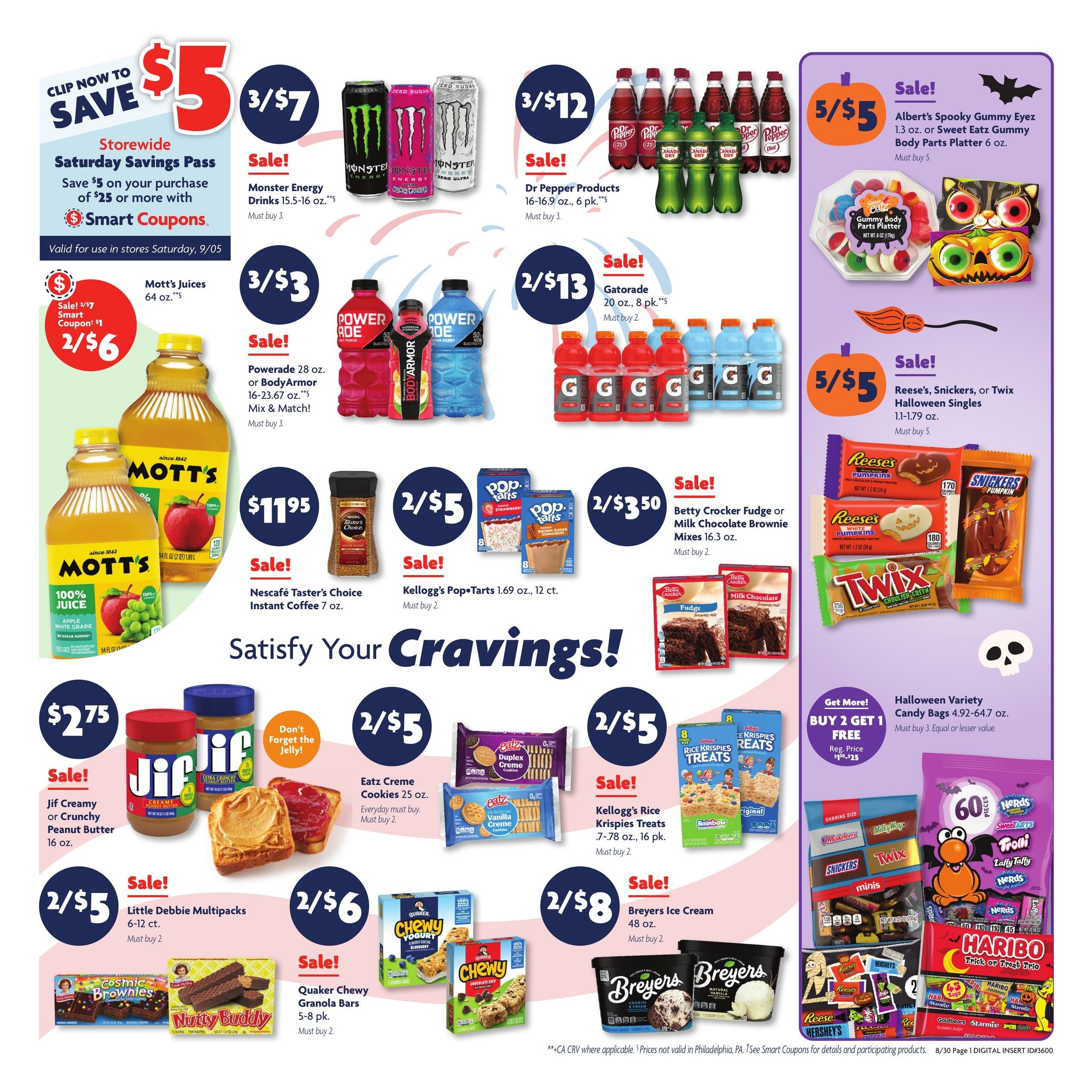 Family Dollar (TX) Weekly Ad August 30 - September 7, 2026