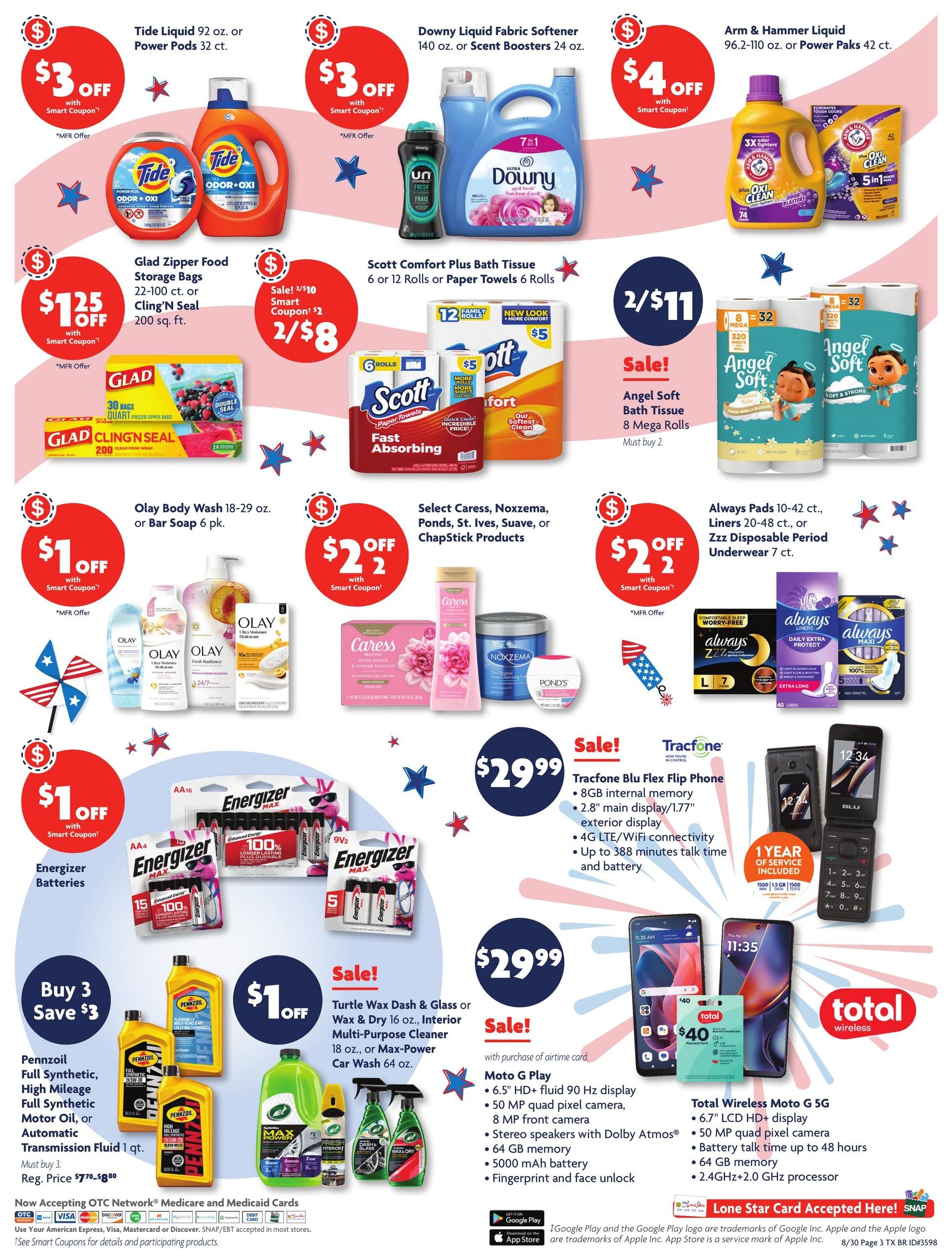 Family Dollar (TX) Weekly Ad August 30 - September 7, 2026