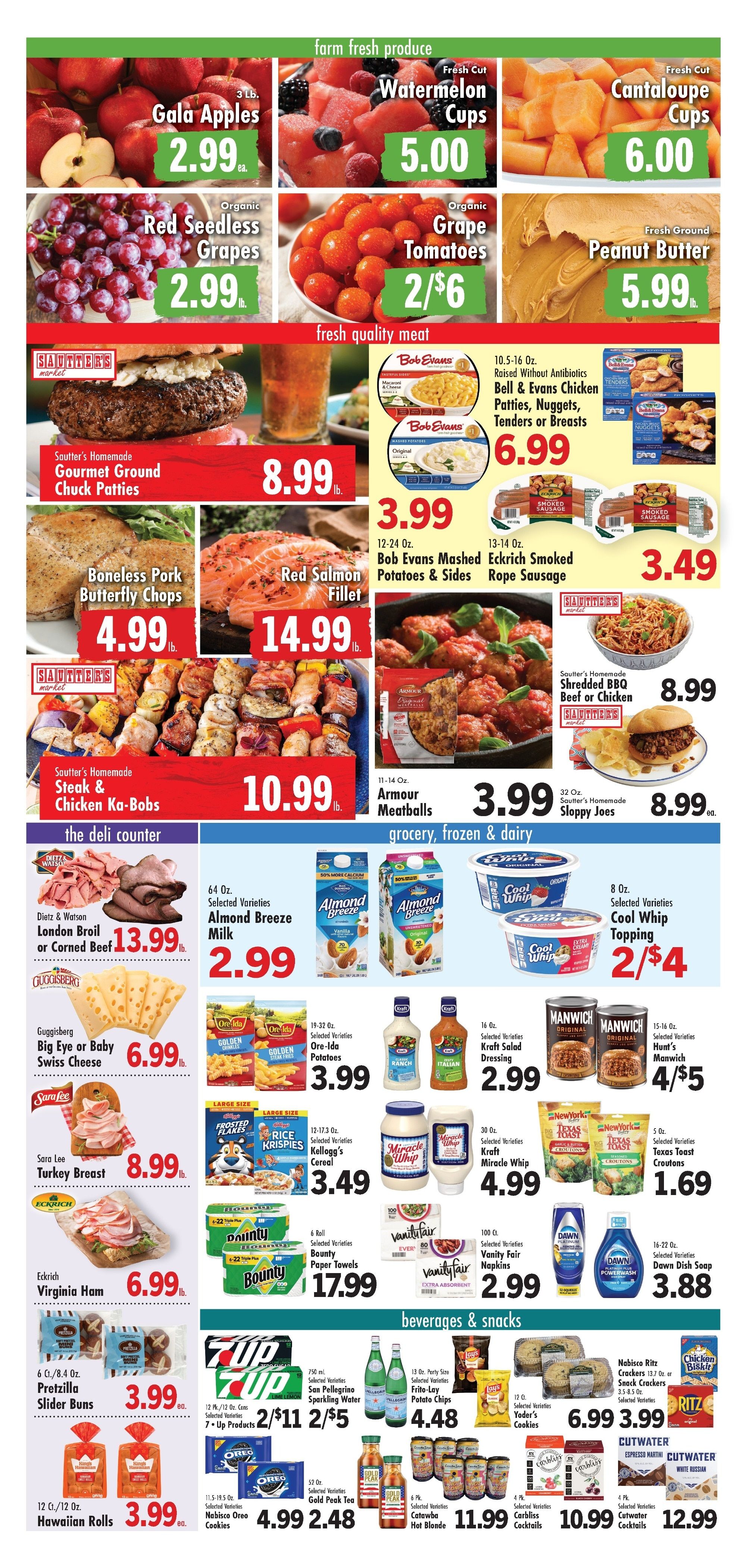 Sautter's Market Weekly Ad August 30 - September 5, 2026