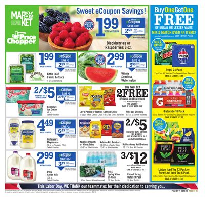 Price Chopper (Williamstown Area, MA) Weekly Ad August 30 - September 5, 2026