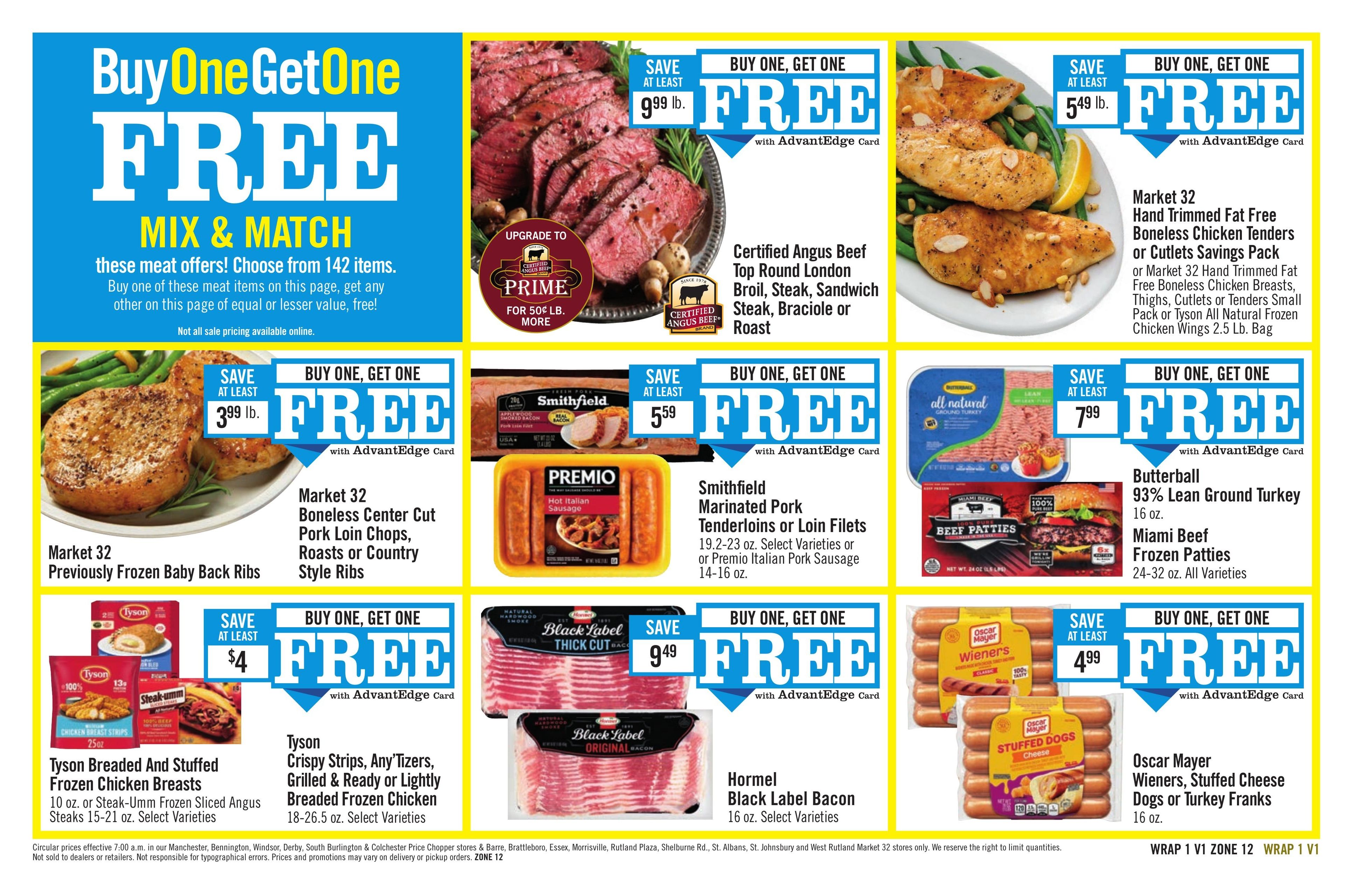 Price Chopper (Williamstown Area, MA) Weekly Ad August 30 - September 5, 2026